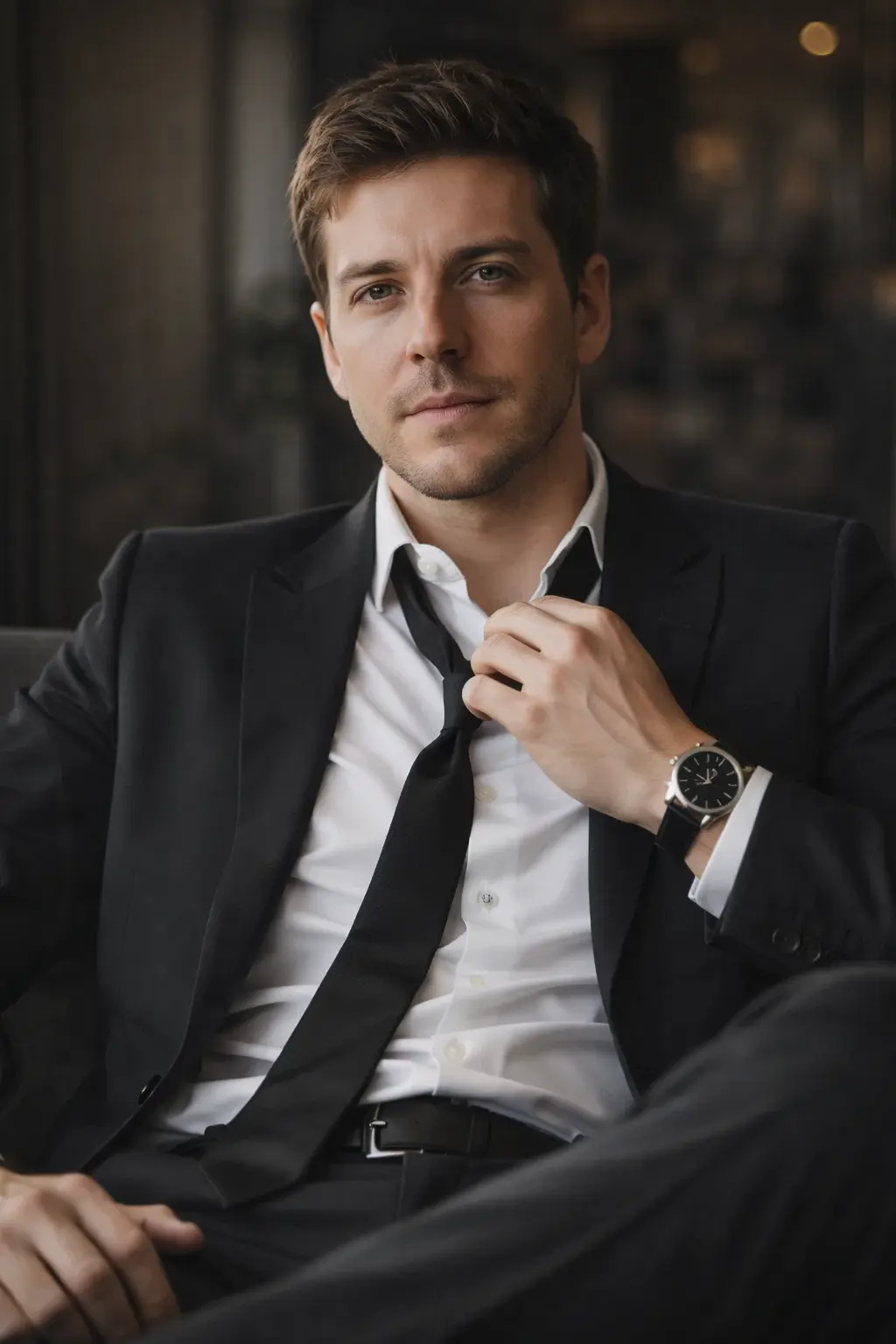 AI Output: LinkedIn Black Portrait