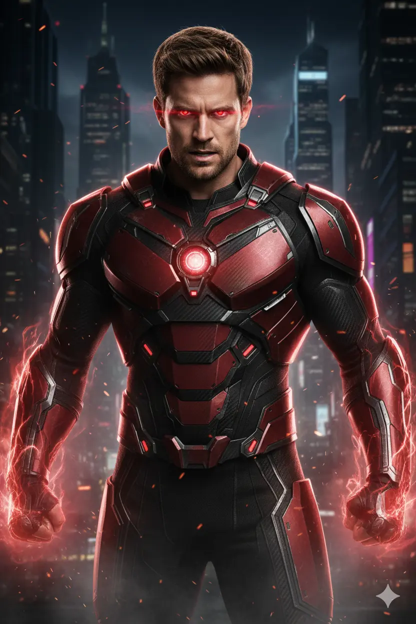 AI Output: Marvel Super Hero Portrait