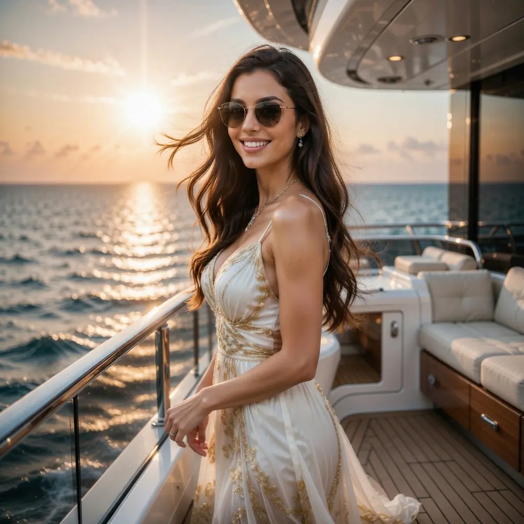 AI Output: Luxury Yacht Lifestyle