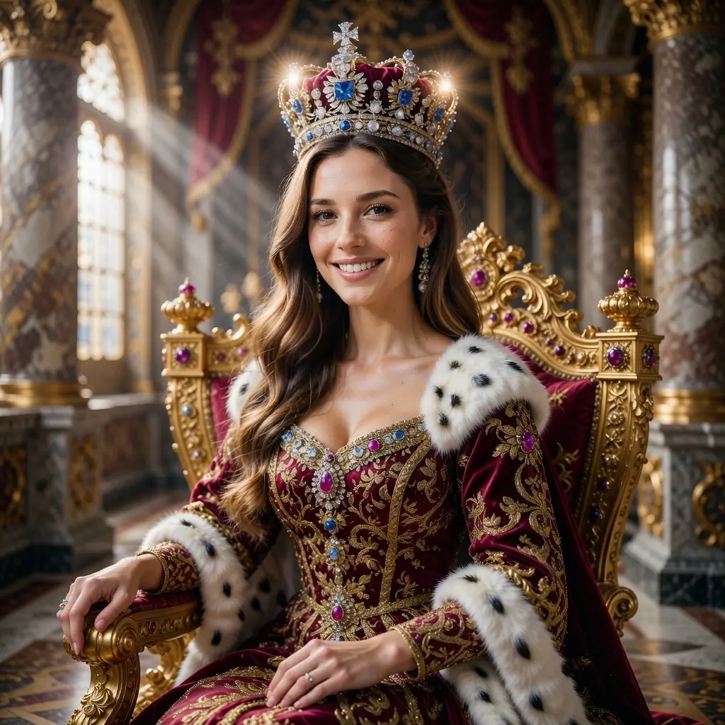 AI Output: Royal Queen Portrait